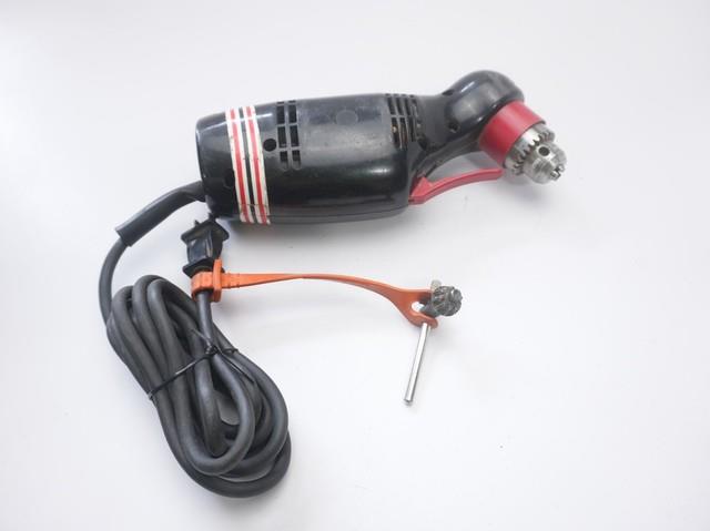 Nice! Vintage Sioux 3/8'' Angle Drill Electric # 8005 Usa Made