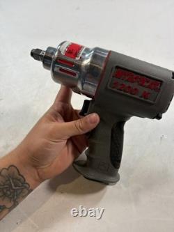 NITROCAT 1200 K 1/2in Air Impact Wrench Pneumatic Tool Gray Red Auto Shop
