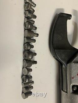 Nice Atlantic A Rivet Squeezer with 3 Jaws Aircraft Tools