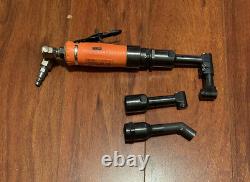 Nice! Dotco 360, 90 And 45 Degree Set Angle Air Drill (atlas Copco, Sioux, Jiffy)