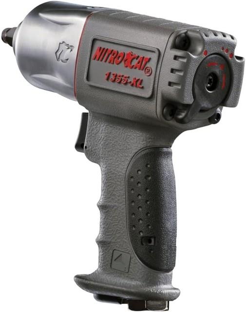 Nitrocat 1355-xl 3/8 Air Impact Wrench 500 Ft-lb Composite