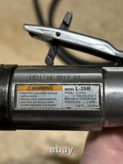 Nitto Kohki L-25B Air Sonic Pneumatic Die Grinder 27000 rpm