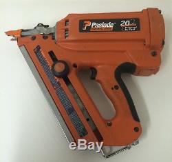 PASLODE 900420 CORDLESS FRAMING NAILER NAIL GUN Case Batteries Charger Build