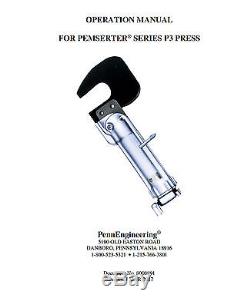 PEMSERTER Series P3 C-Yoke Compression Rivet Squeeze Squeezer USATCO 34-720C