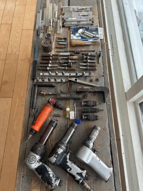 Package Aircraft Tools Glenair Alvord Polk Zephyr Dotco Rivets Pneumatic Punch