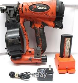 Paslode CR175C Cordless Roofing Coil Nailer with 2 Batteries and Charger Works100%