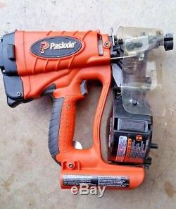 Paslode CR175C Cordless Roofing Coil Nailer with Battery Charger Backpack Manual