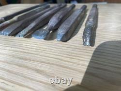 Pneumatic Air Carbide Tipped Stone Carving Chisels (Lot 2)