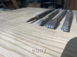 Pneumatic Air Carbide Tipped Stone Carving Chisels (Lot 2)