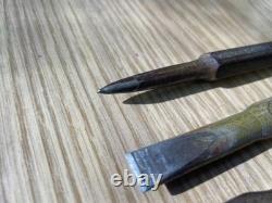 Pneumatic Air Carbide Tipped Stone Carving Chisels (Lot 2)