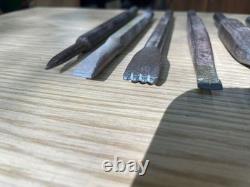 Pneumatic Air Carbide Tipped Stone Carving Chisels (Lot 2)