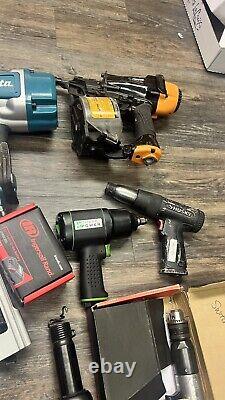 Pneumatic Air ToolS Lot For Service Repair Makita Ingersoll NO RETURN AS IS USED