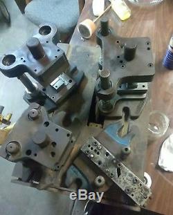 Punch Press Die Shoe Tooling Pneumatic Air Bench lot Daley