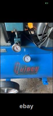 Quincy Air Compressor and Air Tools, Electric Pump, Refurbished Works Great Used