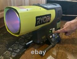 RYOBI 18V ONE+ 15k BTU Hybrid Forced Air Propane Heater- Box & Tool ONLY USED 1x