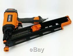 Ridgid R350RHE 21 Degree 3-1/2 in. Round-Head Framing Gun Nailer Air Pneumatic