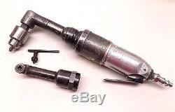 Rockwell Buckeye 90 Degree Pneumatic Angle Drill with 2 Heads
