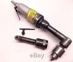 Rockwell Buckeye 90 Degree Pneumatic Angle Drill with 2 Heads