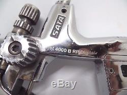 SATA JET 4000B RP DIGITAL 1.3mm Spray Gun DAMAGED LCD GAUGE