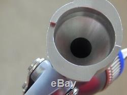 SATA Jet 100 B F RP Spray Gun 1.6 Tip with DeVil Biss Orange Digital Pressure GA