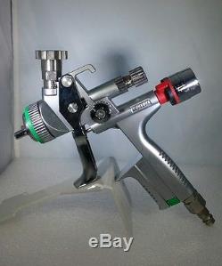 SATA Jet 5000 B HVLP 1.4 Paint Spray Gun with Adam 2 Digital Gauge Mint condition