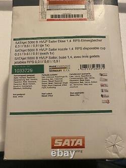 SATA Jet 5000 B HVLP 1.4 (Sailor Edition) Limited/Rare Used With Original Box