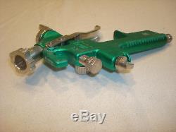 SATA KLC HVLP Pneumatic Anodized Teal Green Spr Paint Spray Gun with 1.7 Tip