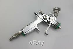 SATA MINIJET 3000 B HVLP PAINT SPRAY GUN with 1.2 SR cap & air hose fitting