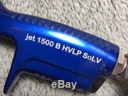 SATA jet 1500 B HVLP SoLV Blue Paint Spray Gun