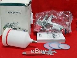 SATA jet 5000 B HVLP 1,3 Paint Sprayer Spray Gun Cup Made in Germany Clearcoat