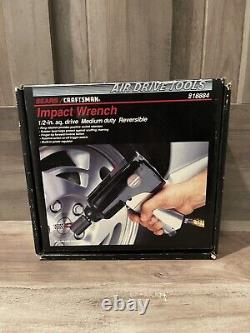 SEARS/ Craftsman 1/2 Impact Wrench Pneumatic Model 918884