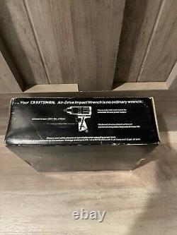 SEARS/ Craftsman 1/2 Impact Wrench Pneumatic Model 918884