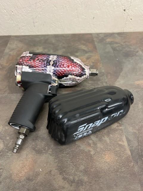 Snap-on 1/2 Impact Mg725 Limited Edition Snakeskin Tested Nice! (wbp000401)