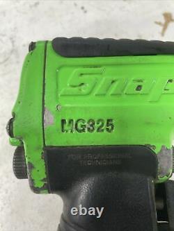 SNAP-ON 3/8 Drive Heavy-Duty Air Impact Wrench MG325 With Jacket