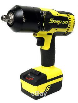 Snap-on Ct8850hv 18v Monster Lithium 1/2 Drive Impact Wrench With Bag (ch)