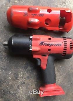 SNAP ON CTEU6818 18v 1/2 DRIVE CORDLESS IMPACT WRENCH GUN & COVER