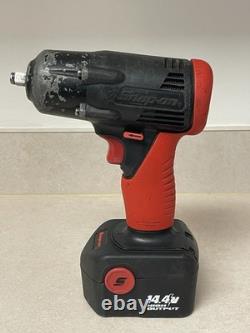 SNAP-ON Impact Driver Wrench (Exact Model Unknown) with 14.4v Battery