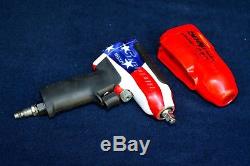 SNAP ON MG325 3/8 IMPACT GUN AMERICAN FLAG EDITION With BOOT