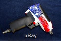 SNAP ON MG325 3/8 IMPACT GUN AMERICAN FLAG EDITION With BOOT