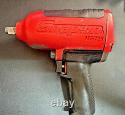 SNAP ON MG725 1/2 Drive Heavy-Duty Air Impact Wrench Magnesium Housing USA SNAP ON MG725 1/2 Drive Heavy-Duty Air Impact Wrench Magnesium Housing USA