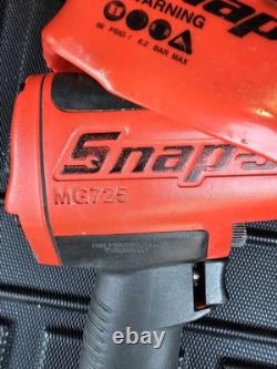 SNAP-ON MG725A 1/2 Drive Heavy-Duty Air Impact Wrench W. BOOT