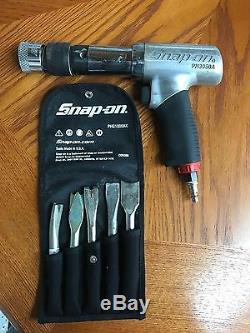 SNAP-ON PH3050A & PHG1005AK AIR HAMMER CHISEL SUPER DUTY With QUICK CHANGE CHUCK