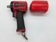 Snap-on Pt350 3/8 Drive Stubby Air Impact Wrench With Boot Red (ec1035706)