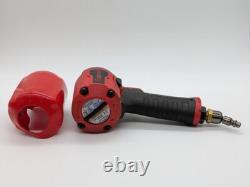 SNAP-ON PT350 3/8 DRive Stubby Air Impact Wrench with Boot Red (EC1035706) SNAP-ON PT350 3/8 DRive Stubby Air Impact Wrench with Boot Red (EC1035706)