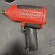 Snapon 1/2 Drive Heavy-duty Air Impact Wrench Mg725 Red Good Condition