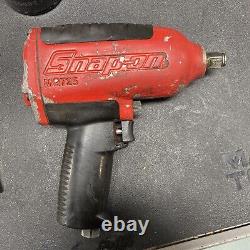 SNAPON 1/2 Drive Heavy-Duty Air Impact Wrench MG725 Red Good Condition
