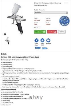 Sata Jet 20 B Spray Gun Brand New Never Used Bargain