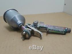 Sata Minijet Spray Gun HVLP/2 Spraygun Germany Green withHopper & 1.0 SR Spray Tip