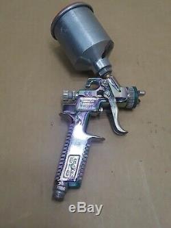 Sata Minijet Spray Gun HVLP/2 Spraygun Germany Green withHopper & 1.0 SR Spray Tip