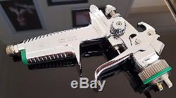 Sata minijet 3000 B hvlp 1.0 mini spray gun complete with cup and pps adapter